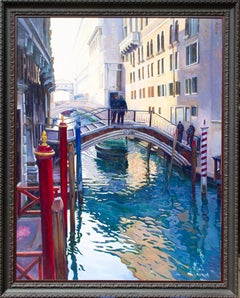 "Venecia" Scena dei canali veneziani
