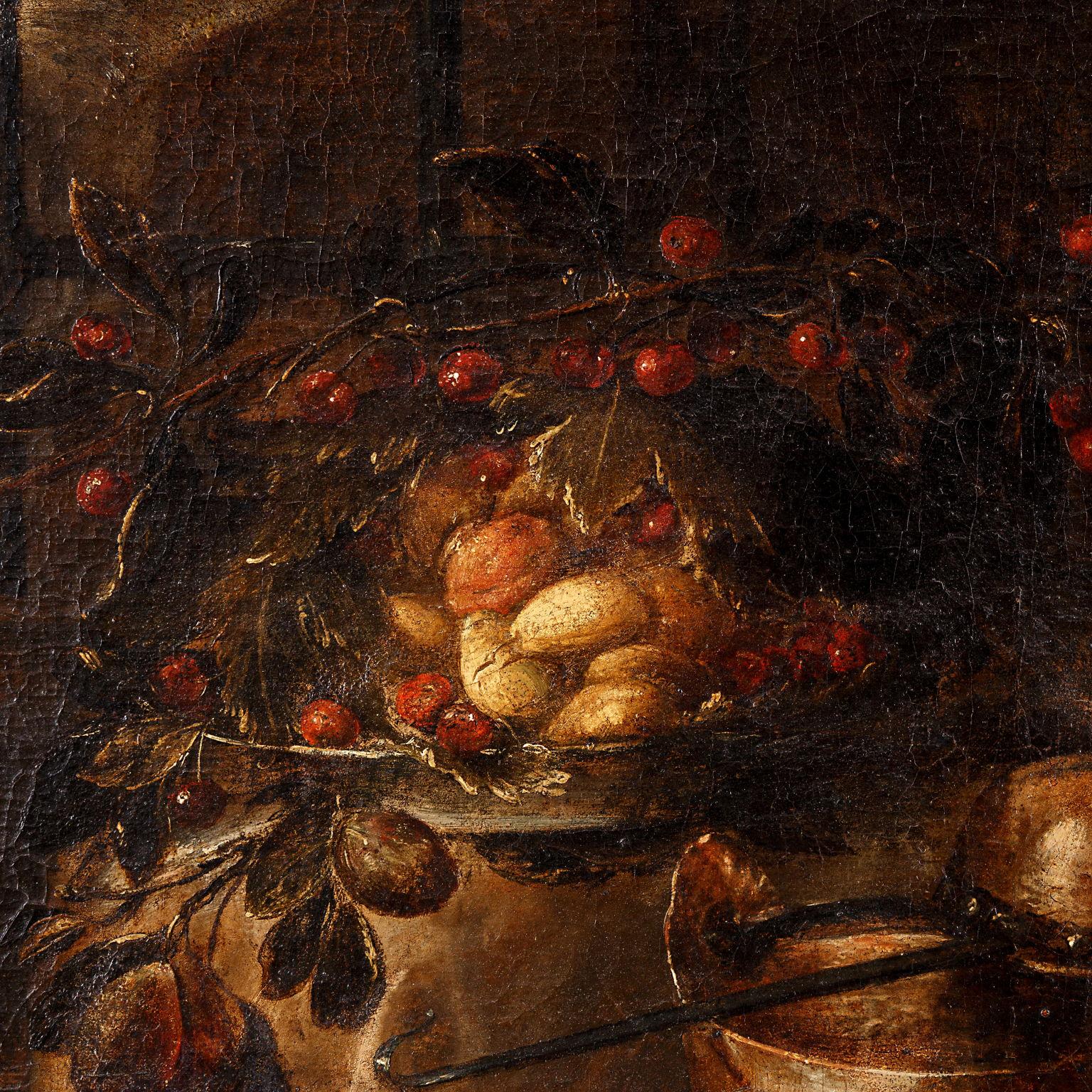 Natura morta,  XVII secolo - Painting di Bartolomeo Arbotori
