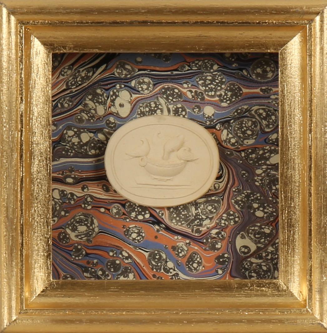 Paoletti Impronte, ‘Mussei Diversi’, Rome c1800. Grand Tour intaglio seal. - Print by  Bartolomeo Paoletti