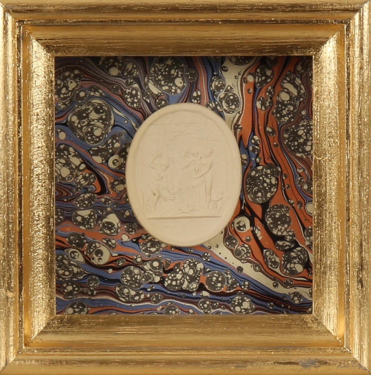 Paoletti Impronte, ‘Mussei Diversi’, Rome c1800. Grand Tour intaglio seal. - Print by  Bartolomeo Paoletti