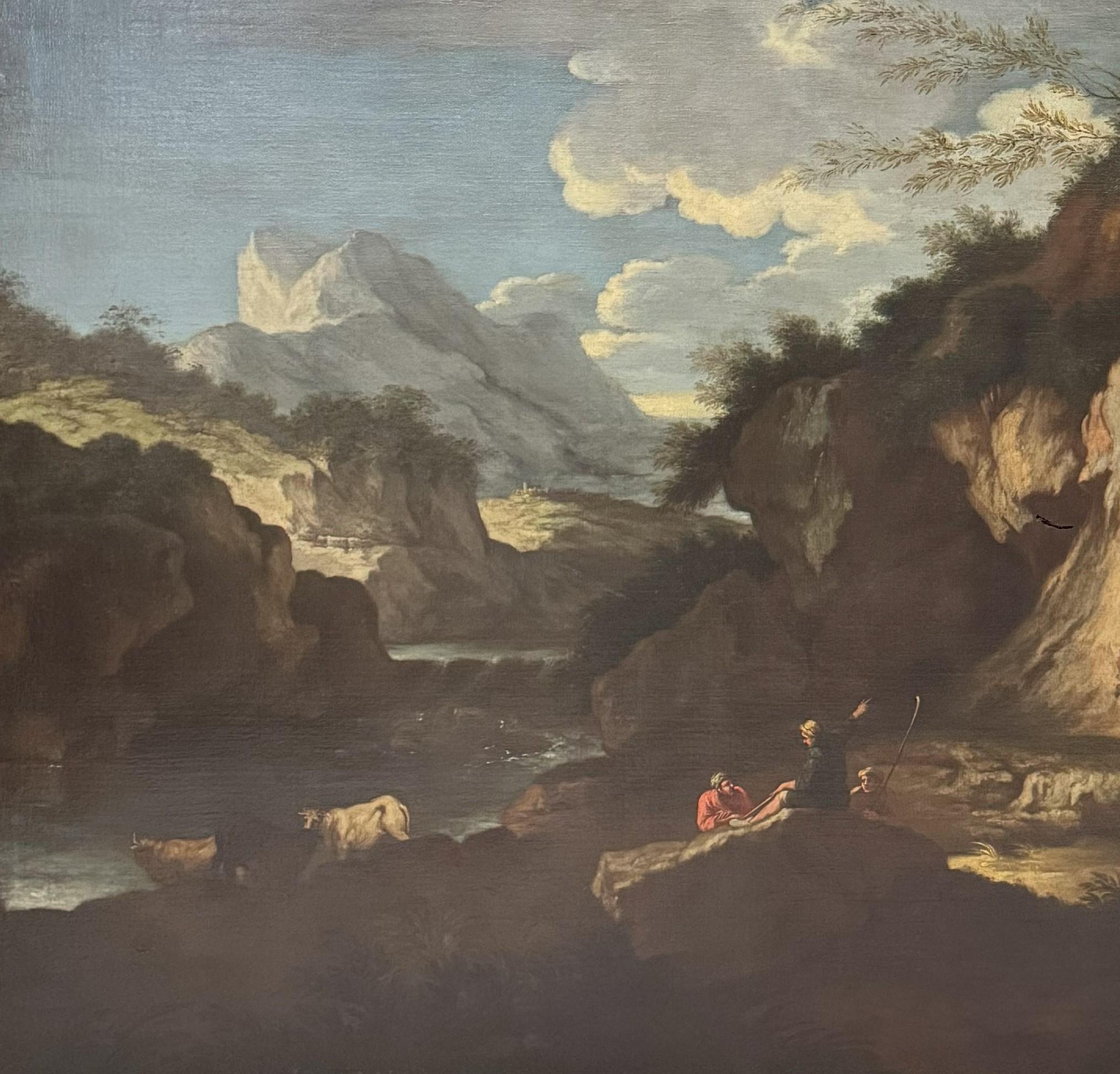 Oiled Bartolomeo Torreggiani (1590-1674) 