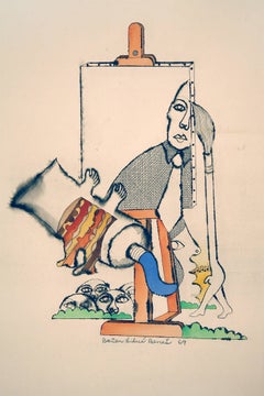 Self Portrait by HIV Aids Activist Barton Benes