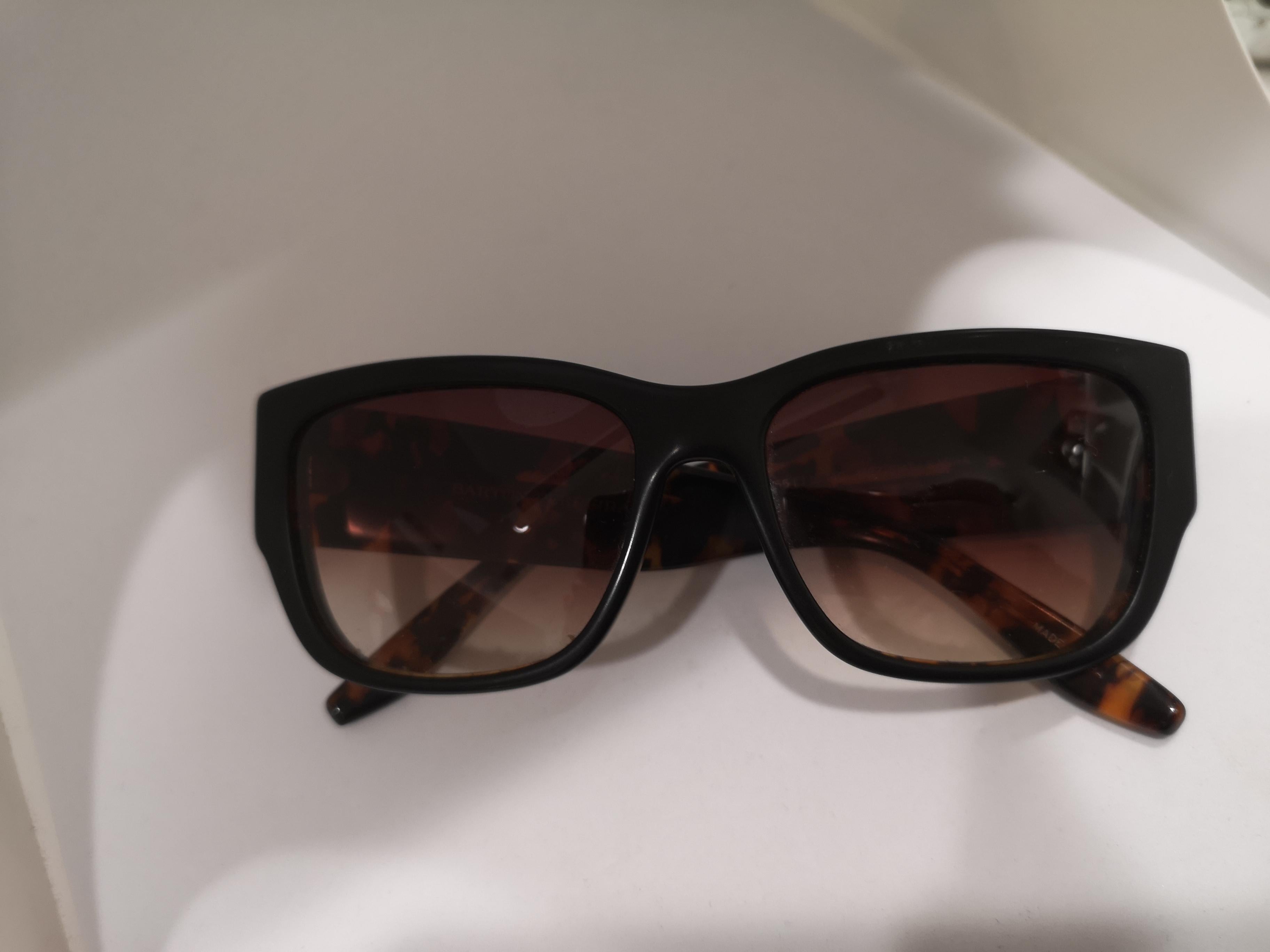 Black Barton Perreira tortoise sunglasses