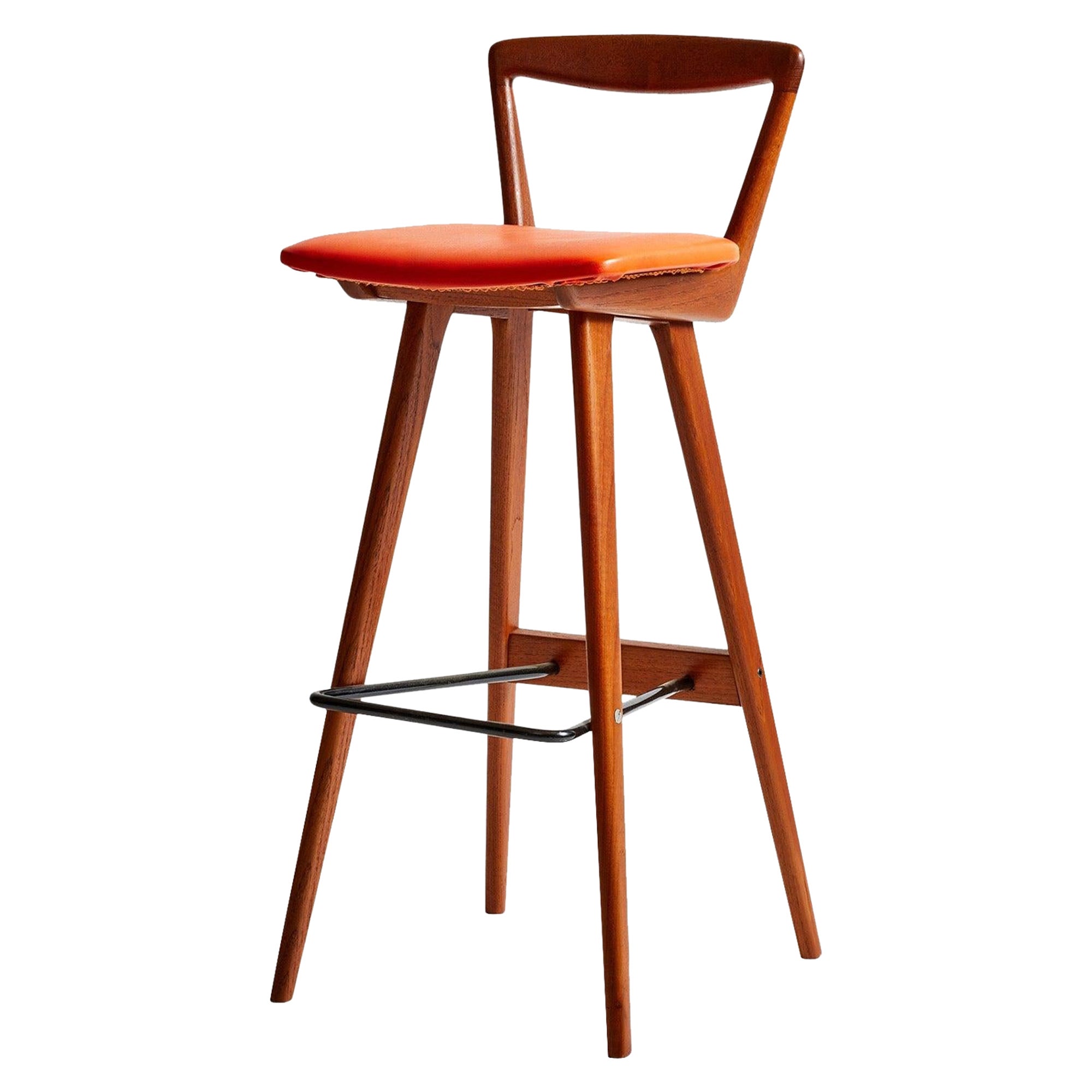 Bartool by H. Rosengren Hansen for Brande Møbelindustri