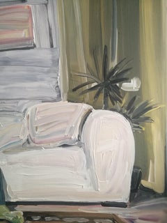 Mirek - Male Portrait, Contemporary Expressive Figurative Oil Painting