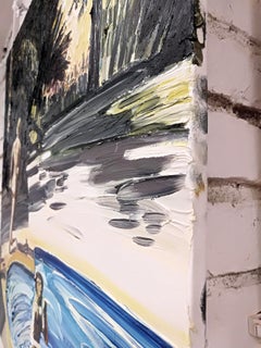 Summer 2 - Contemporary Expressive, Figurative Oil Painting, Male Nude Series