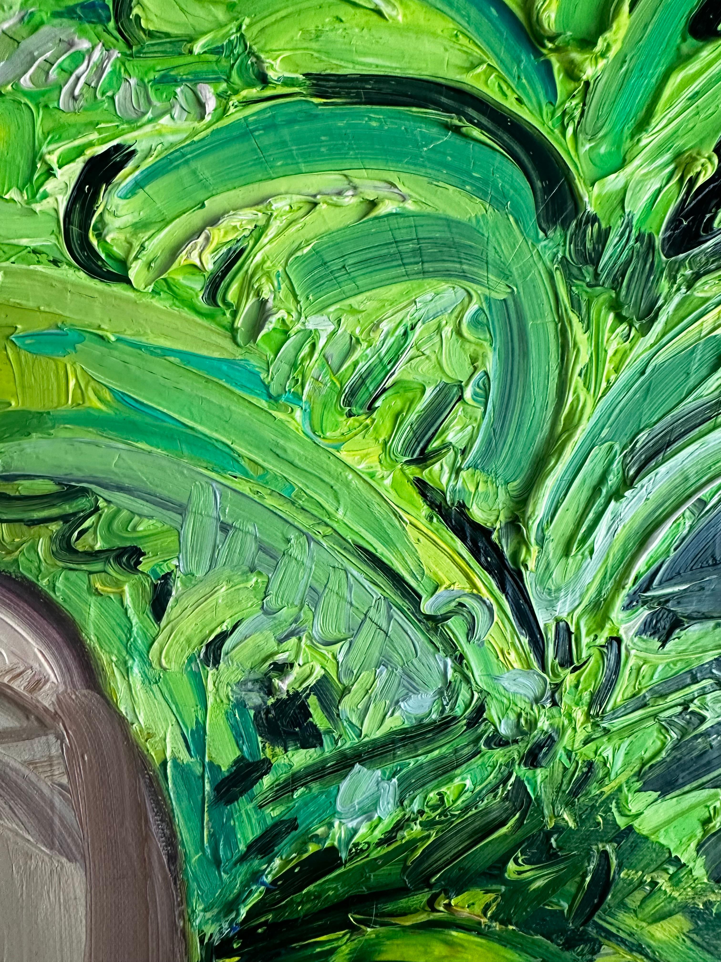 Summer - Contemporary Expressive, Figurative Oil Painting, Male Nude Series (série de nus masculins) en vente 1