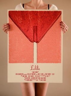 Bartosz Kosowski "Lolita" Serigrafía Arte Contemporáneo Stanley Kubrick Cine