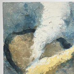 BARUJ SALINAS Cuban 1978 signed original A/P Artist Proof lithograph abstract n7