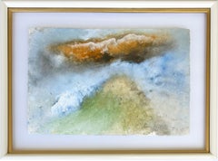 Baruj Salinas Watercolor Painting on Paper Signed, Titled and Dated 1991