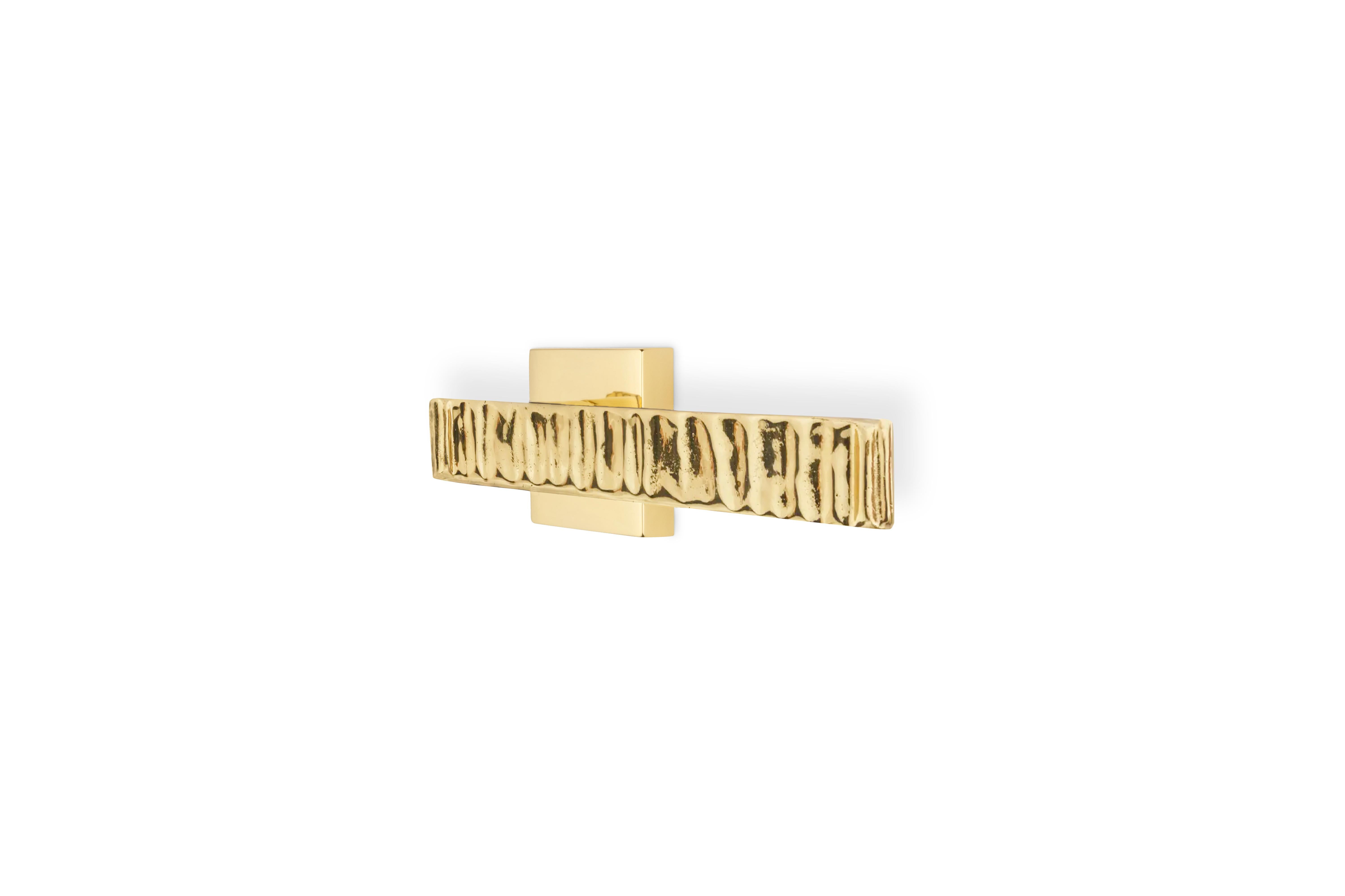 Brushed Baruka Door Lever Right For Sale
