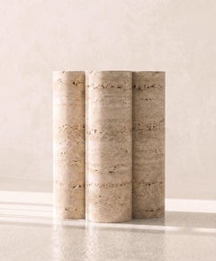 Barvinok Travertine Table by Furn Object