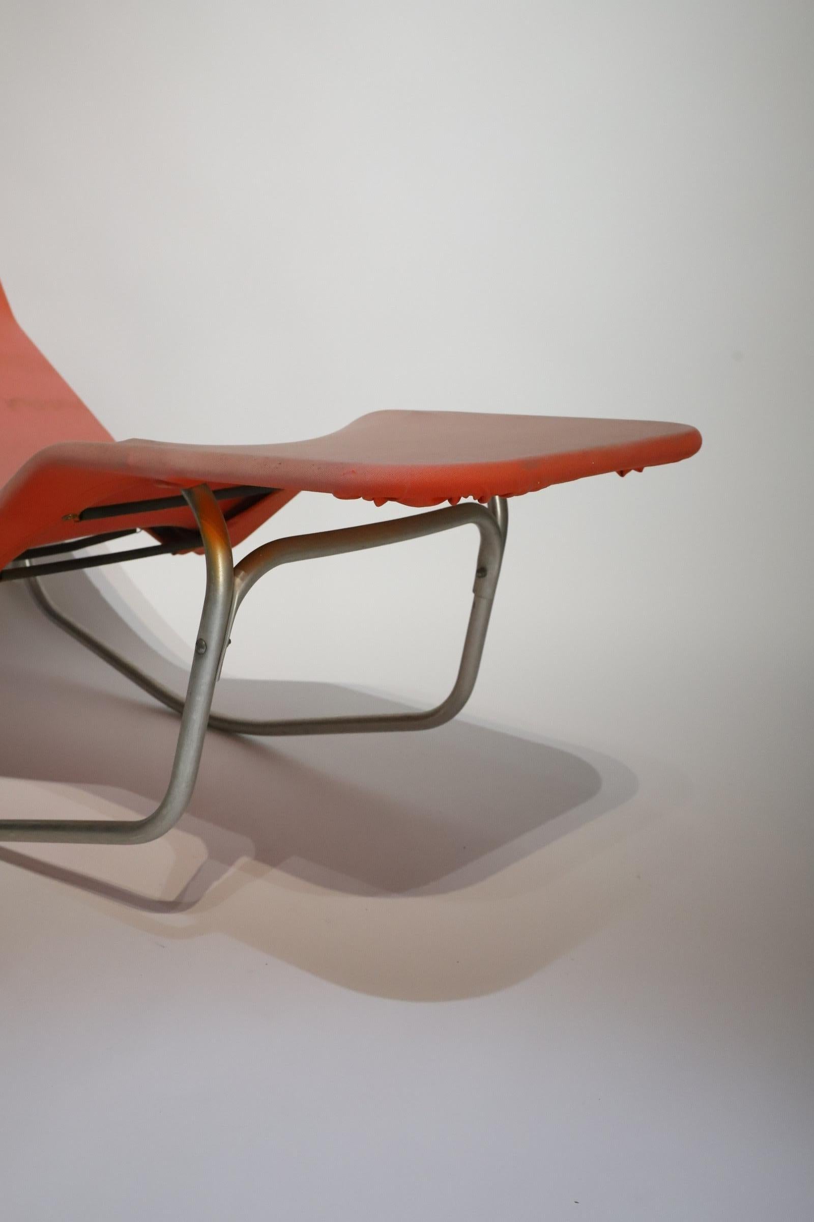 Aluminum Barwa Lounge Chair by Edgar Bartolucci For Sale