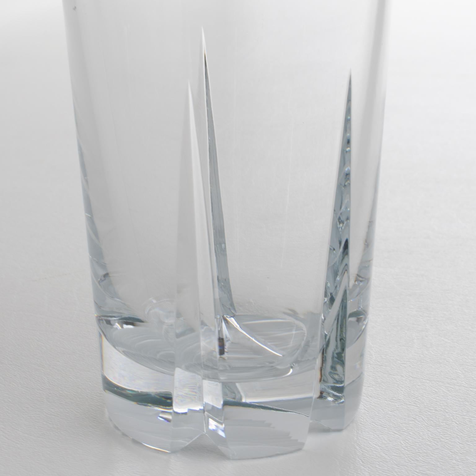Cubertería Coctelera Martini Placa de Plata y Cristal en venta 1
