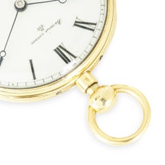 Barwise London. A Rare Gold Keywind Quarter Repeater 18k Yellow Gold C1832