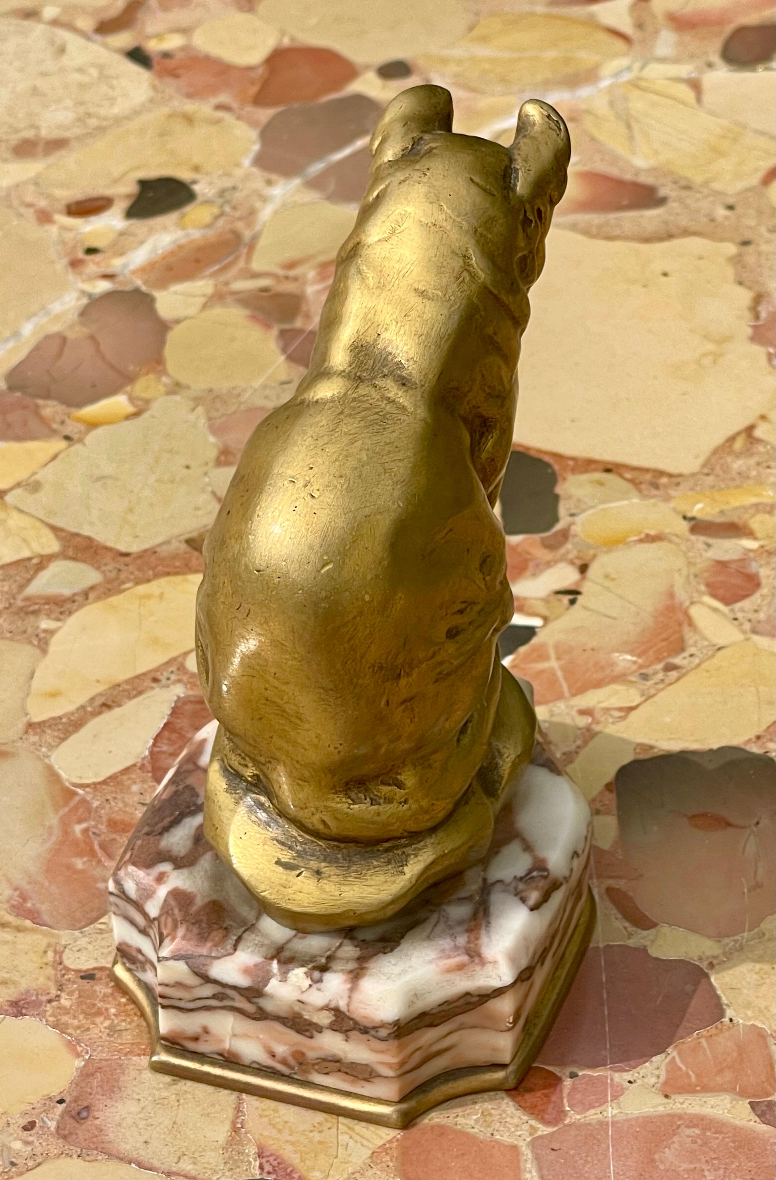 Barye - Bronze, Seated Cat en vente 2