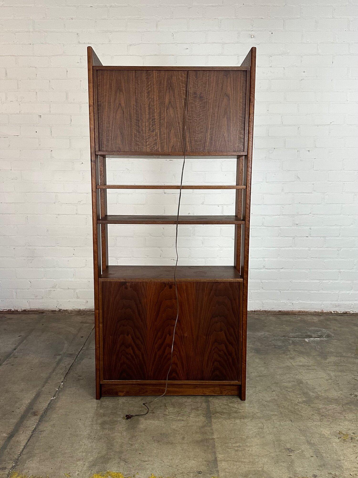 Barzilay style free standing bookcase #1 For Sale 3