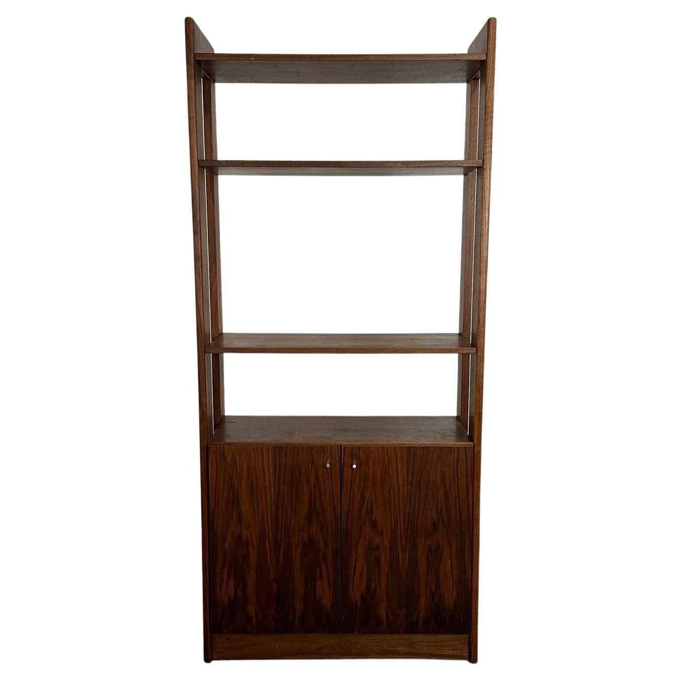 Barzilay style free standing bookcase #2 For Sale