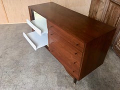 Barzilay Tambour Door Credenza