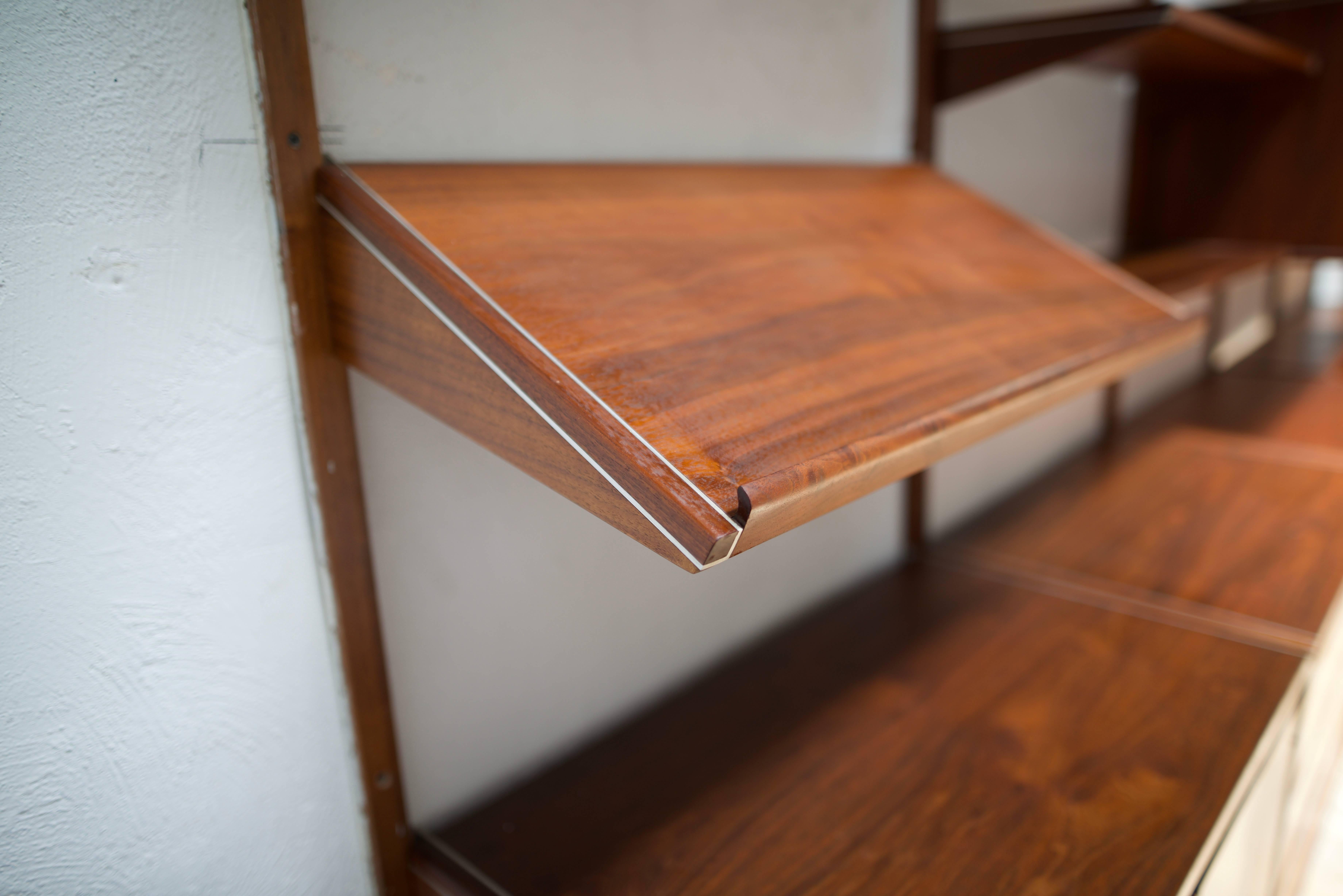 Barzilay Walnut Wall Unit 3