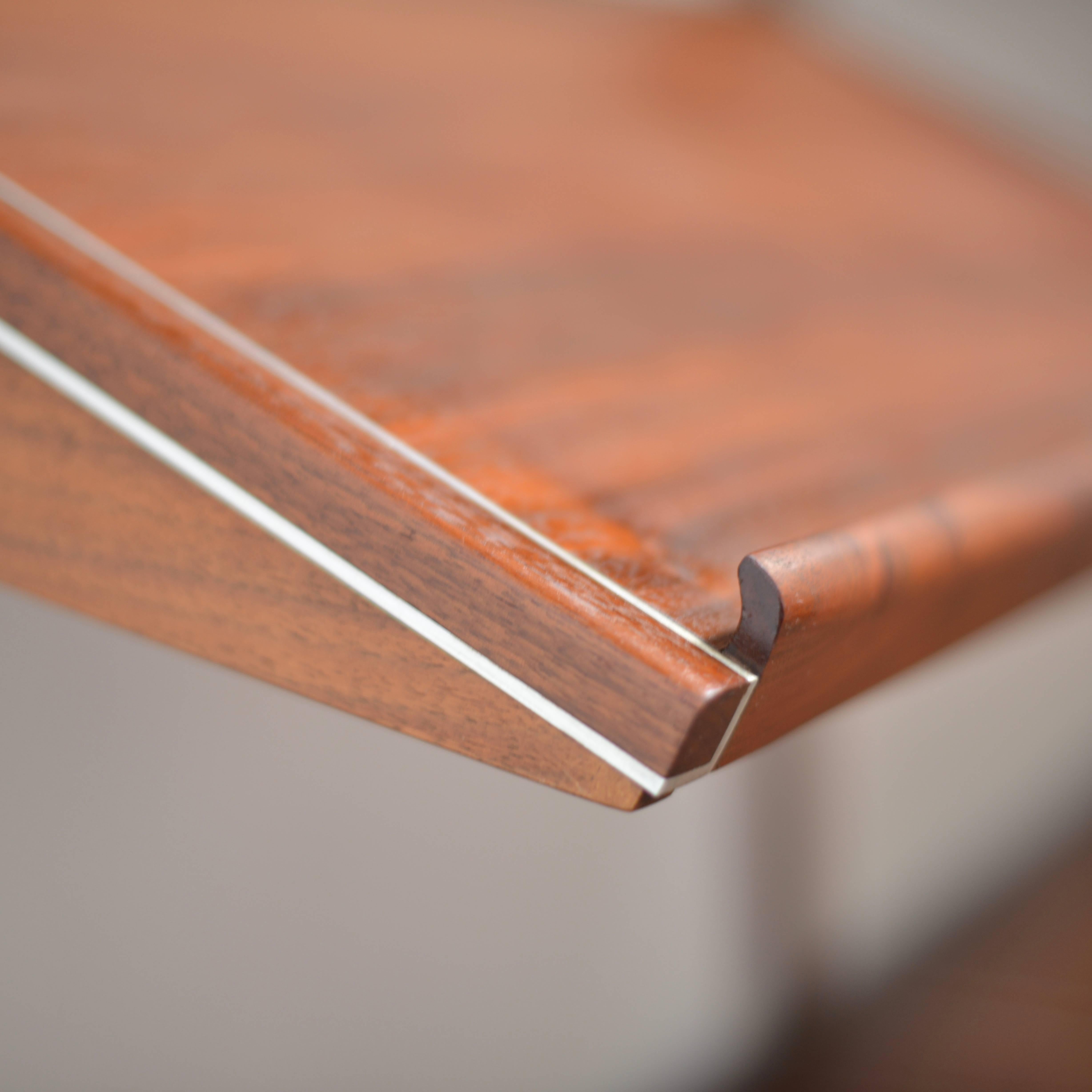 Aluminum Barzilay Walnut Wall Unit