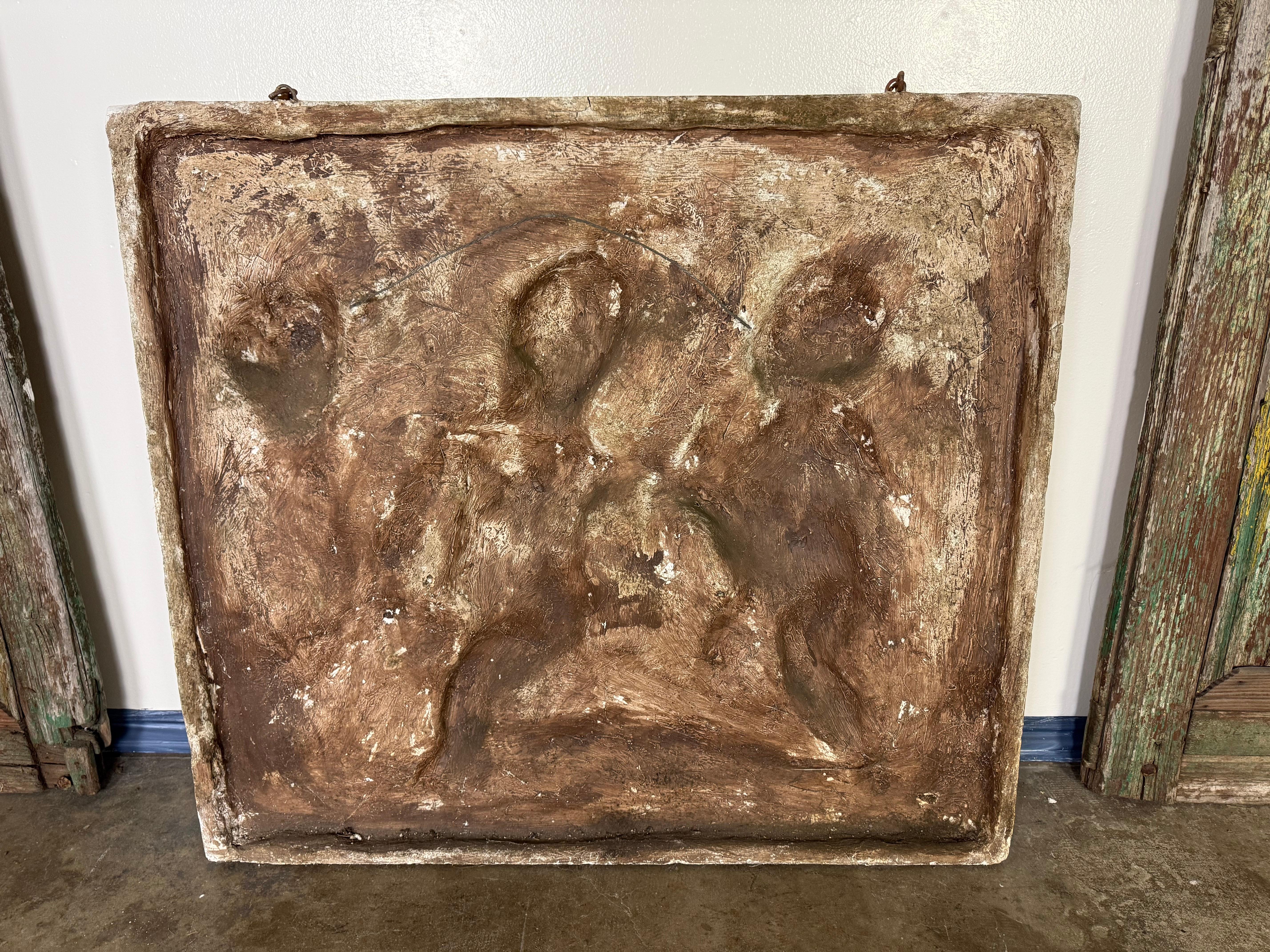 Bas-relief représentant des figures de chérubins C.C. C. 1900 en vente 5