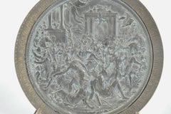 Médaillon en bas-relief, appelé le Removal of the Sabines, d'époque Charles X