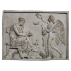 Bas-relief of Cupid and Psyche