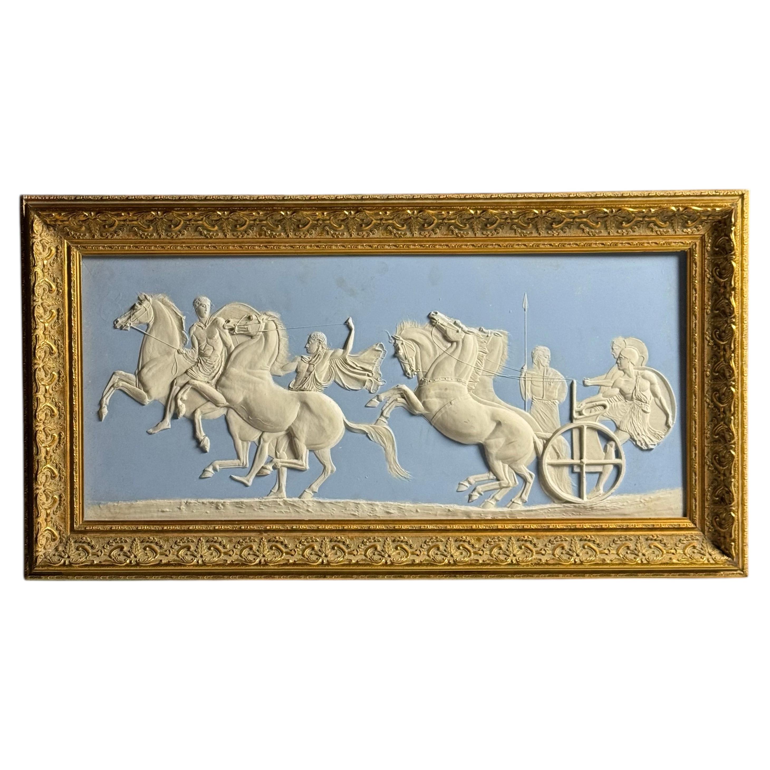 Bas-relief plaque of Alexander the Great For Sale