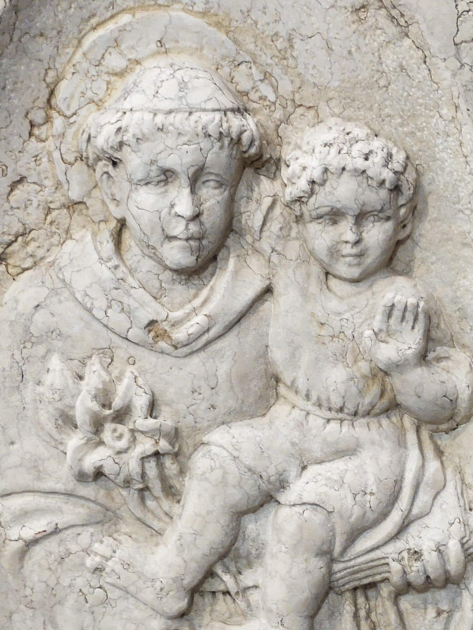 Bas-relief Saint Anthony For Sale 1
