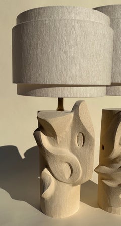 Lampe de table Bas Relief d'O Olivia Cognet