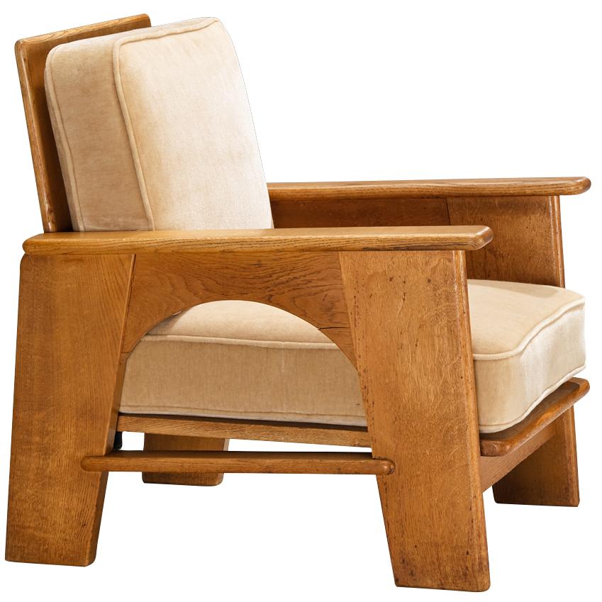 Bas Van Pelt for My Home Lounge Chair in Oak
