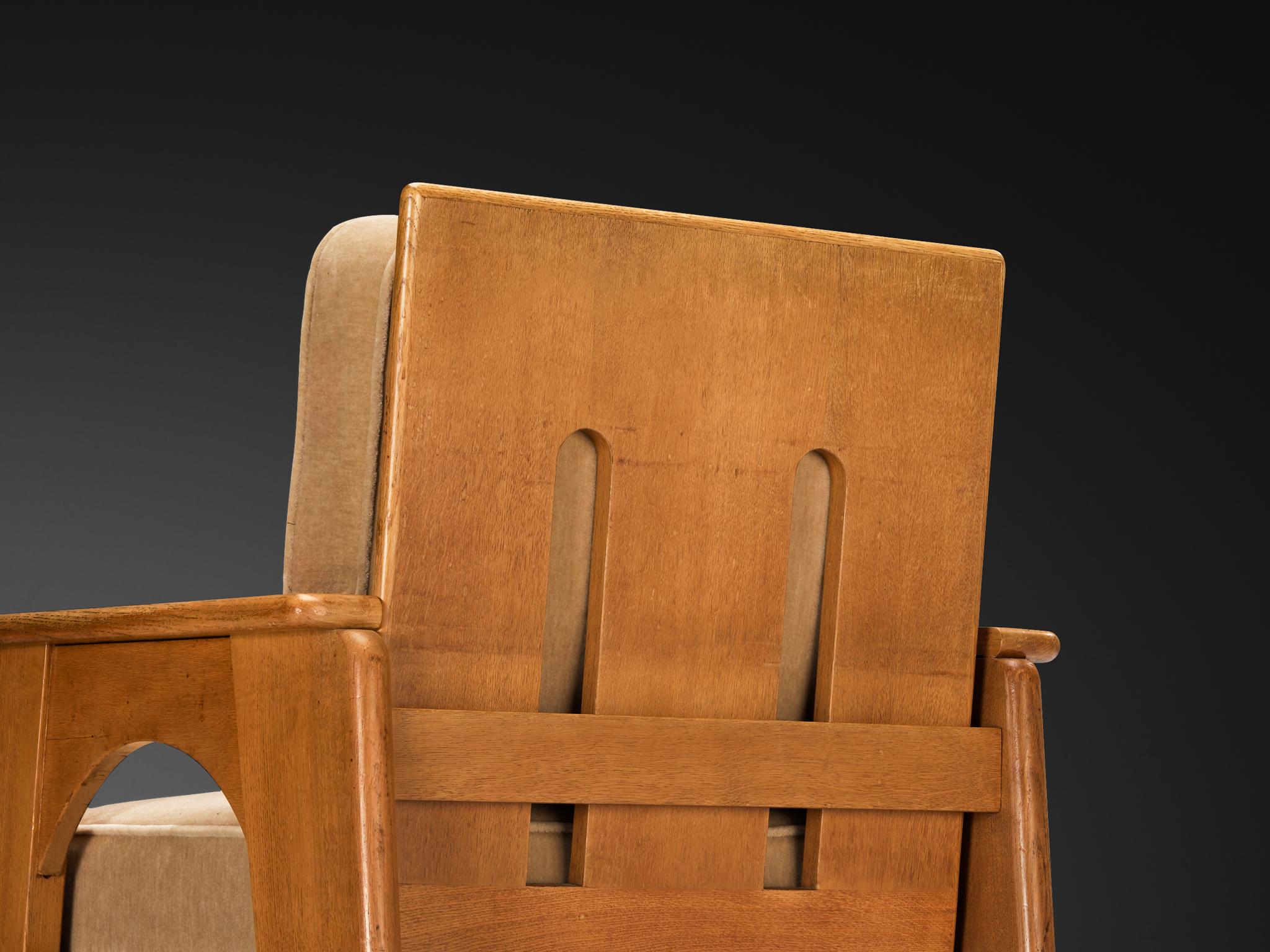 Bas Van Pelt for My Home Lounge Chair in Solid Oak 2