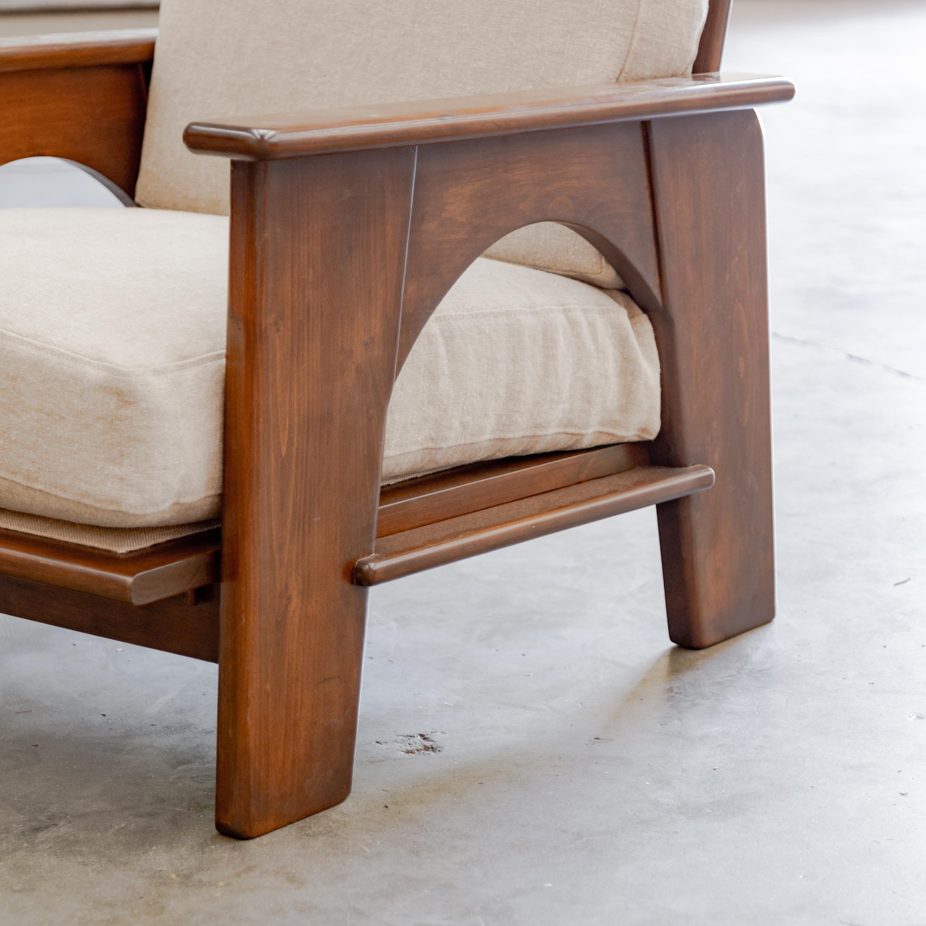 Bas Van Pelt | Modernist Oak Club Chair For Sale 4