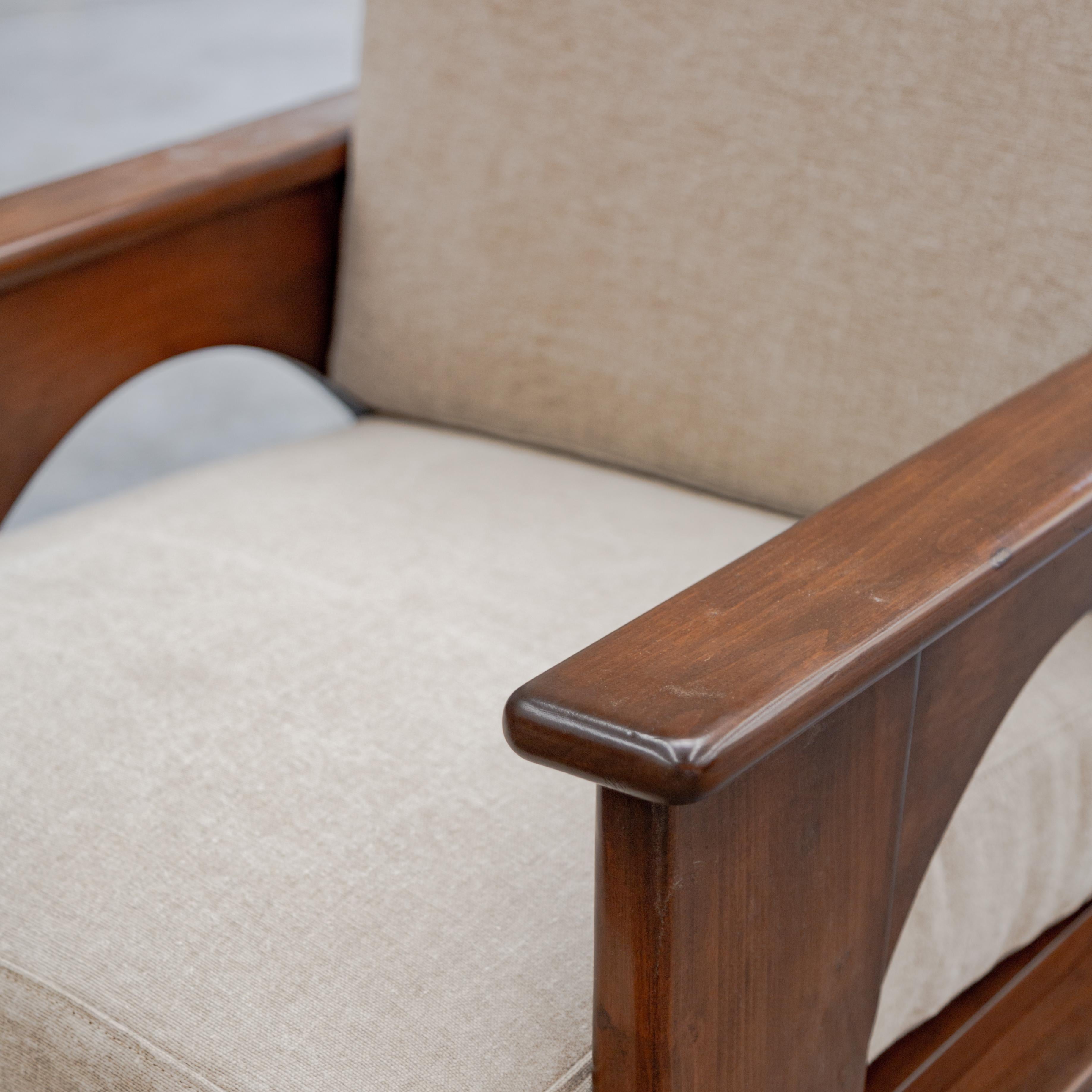 Bas Van Pelt | Modernist Oak Club Chair For Sale 6