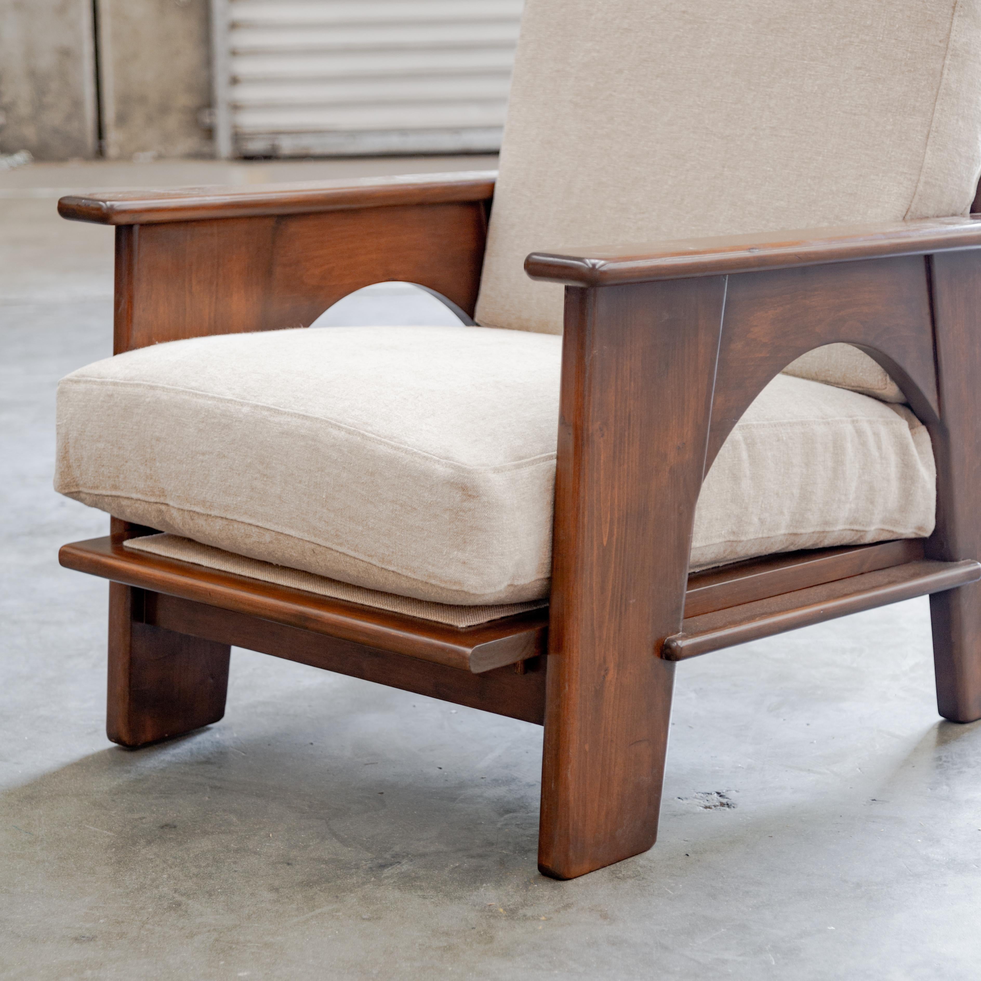 Bas Van Pelt | Modernist Oak Club Chair For Sale 3