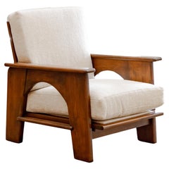 Bas Van Pelt  Modernist Oak Club Chair