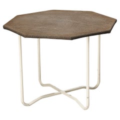 Table basse d'origine Bas van Pelt en sisal gris 