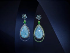 Basak Baykal Forget Me Not Opal Earrings