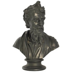 Basalt Bust of Plato, Wedgwood, circa 1800