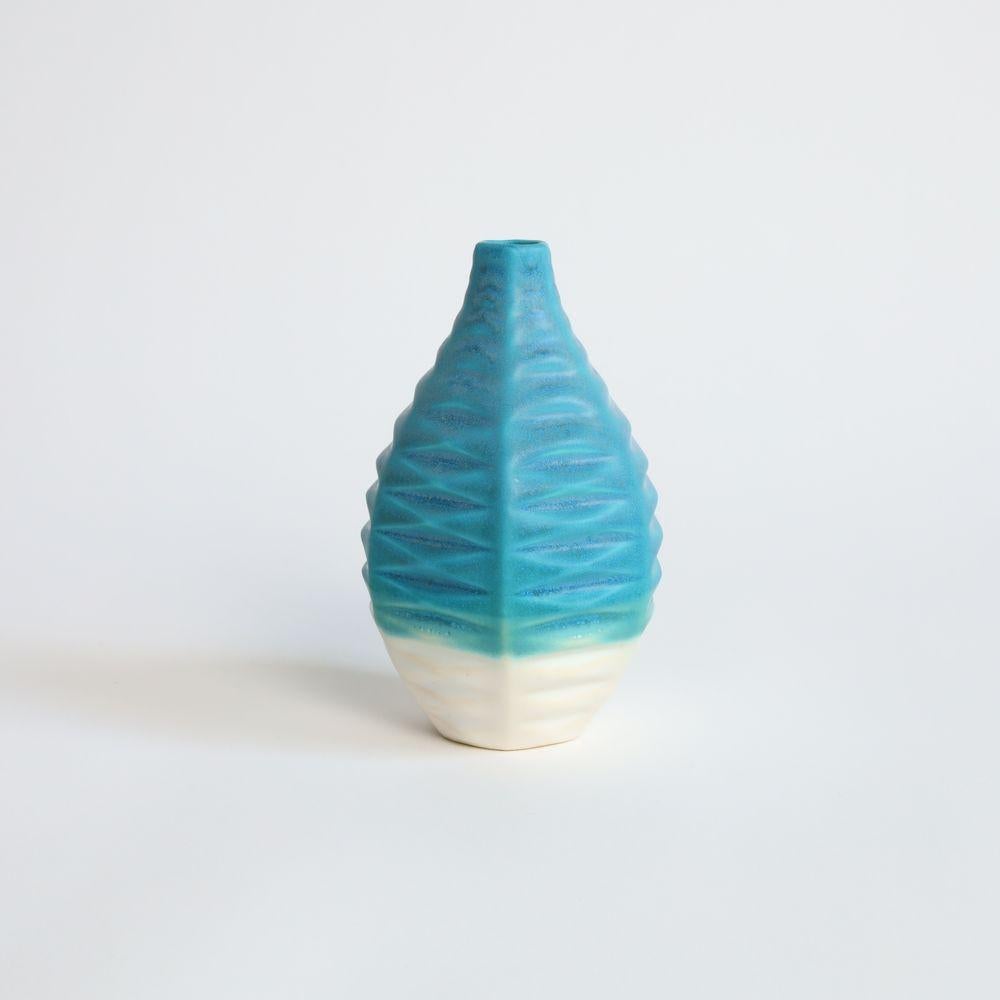 Hand-Crafted Basalt Handcrafted Vase in Mediterranean Sea For Sale