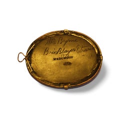 Basalt Portrait Medallion, Edward Bourne, Wedgwood, circa 1780