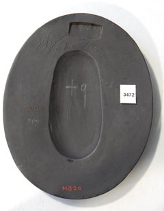 Basalt Portrait Medallion, William of Orange, Wedgwood, circa 1785