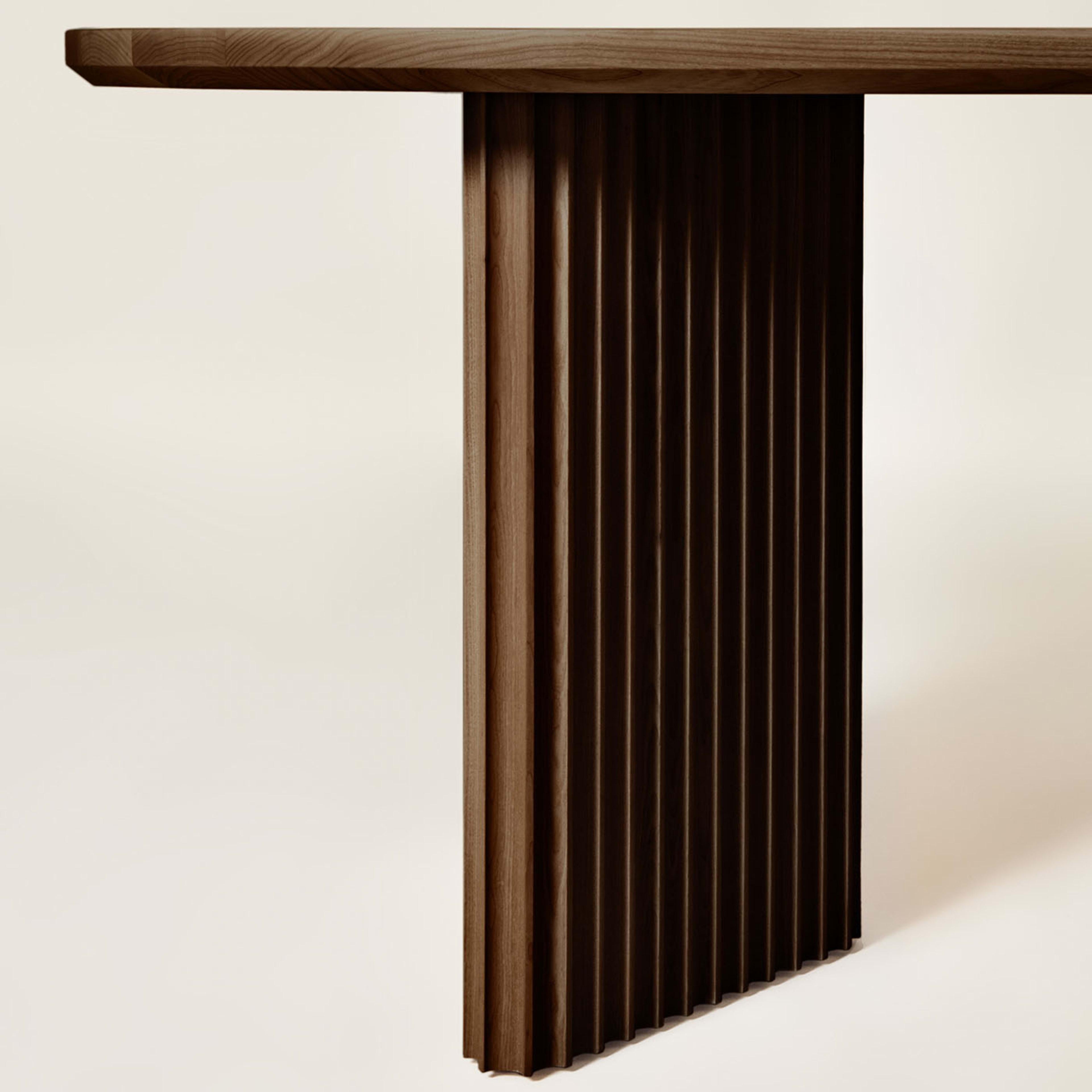 Basalto Brown Ash Table In New Condition For Sale In Milan, IT