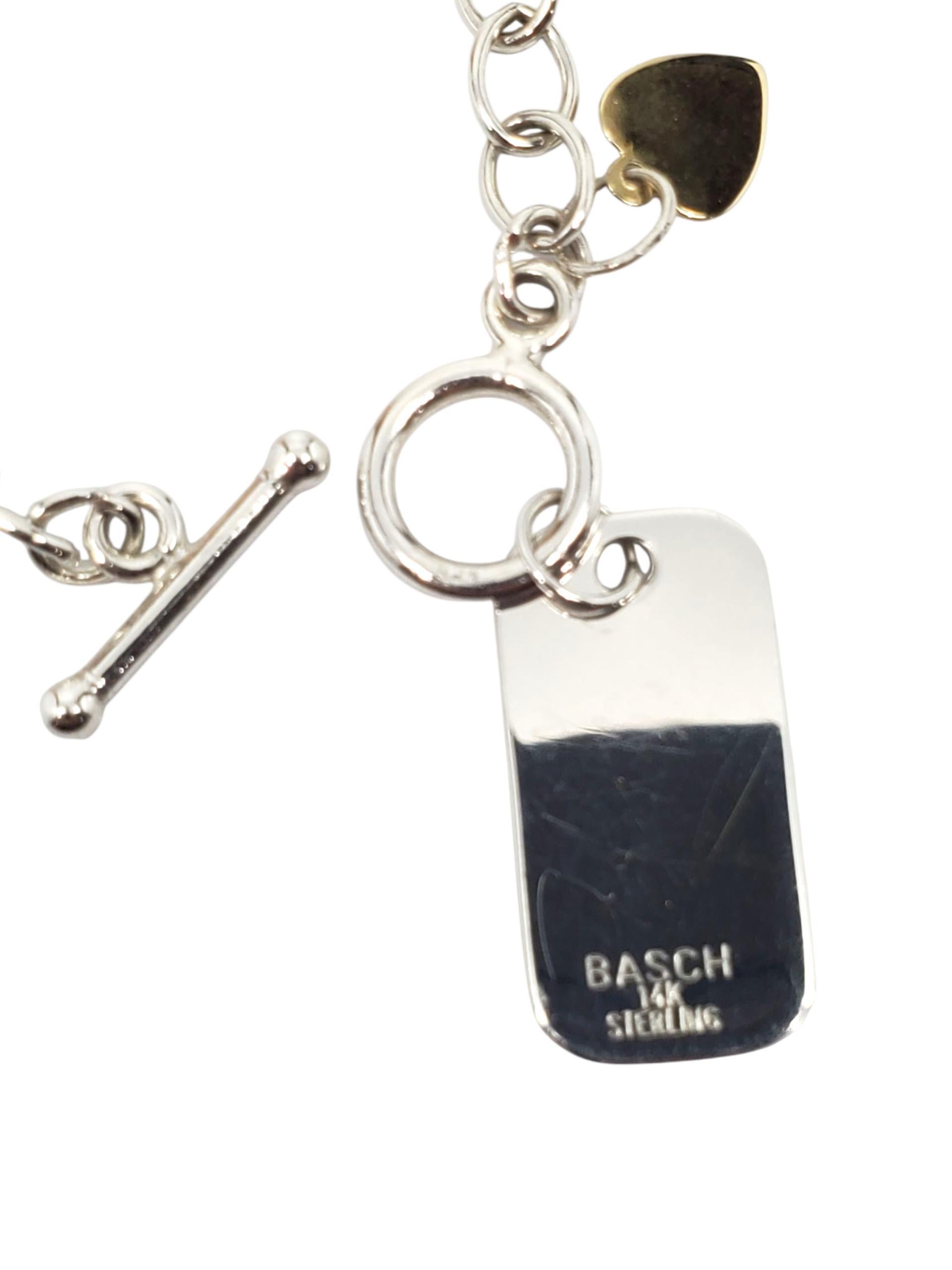 Contemporaneo Basch - Collana con medaglietta a cuore 