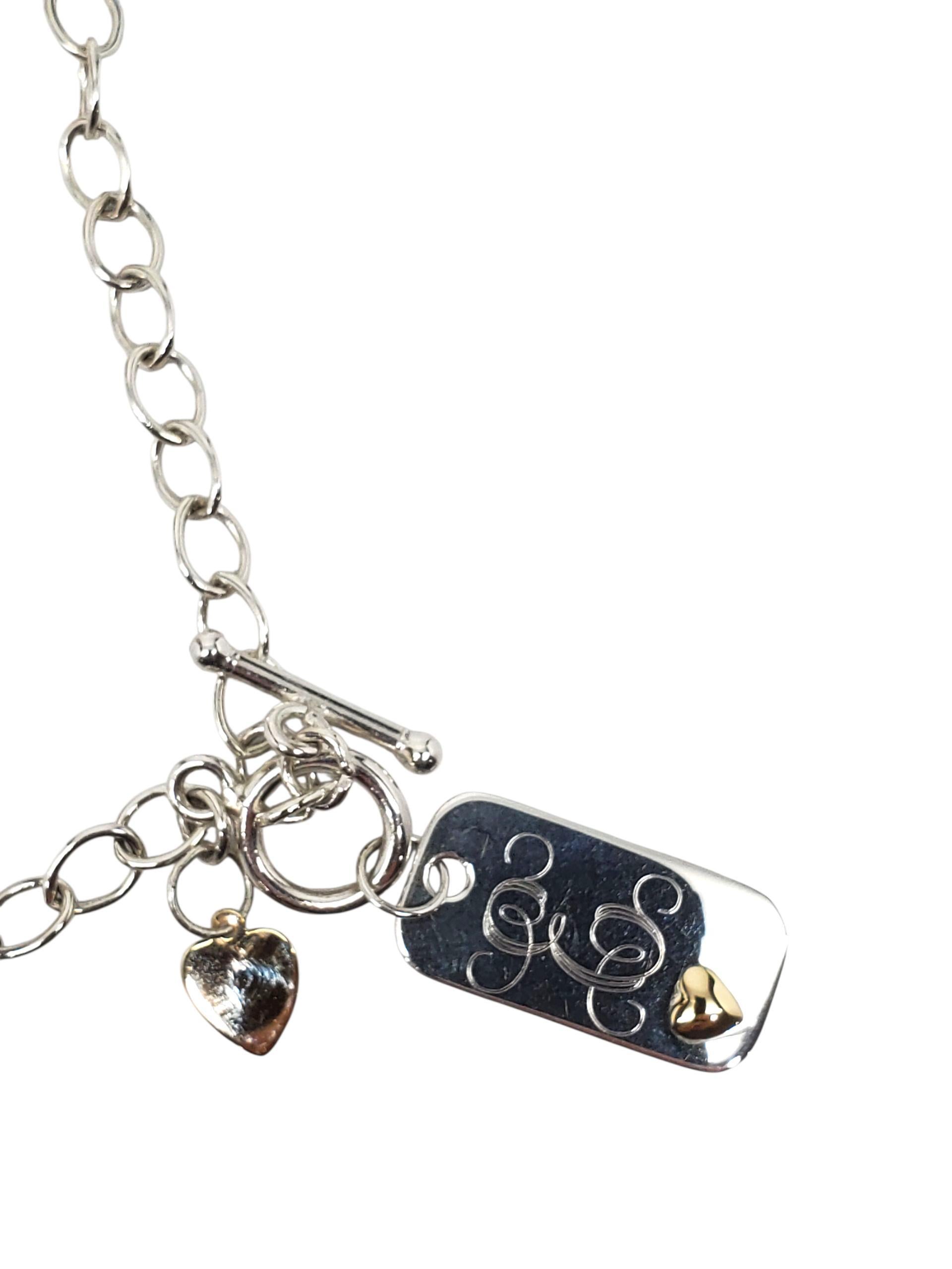 Basch - Collana con medaglietta a cuore 