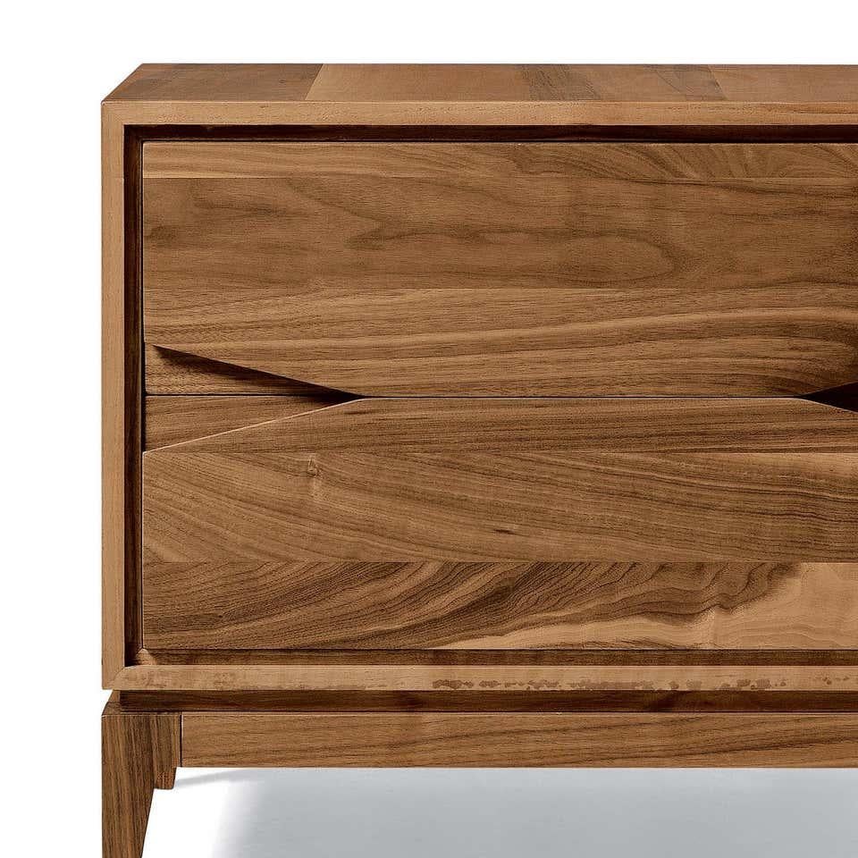 Italian Base Bedside Table by Dale Italia For Sale