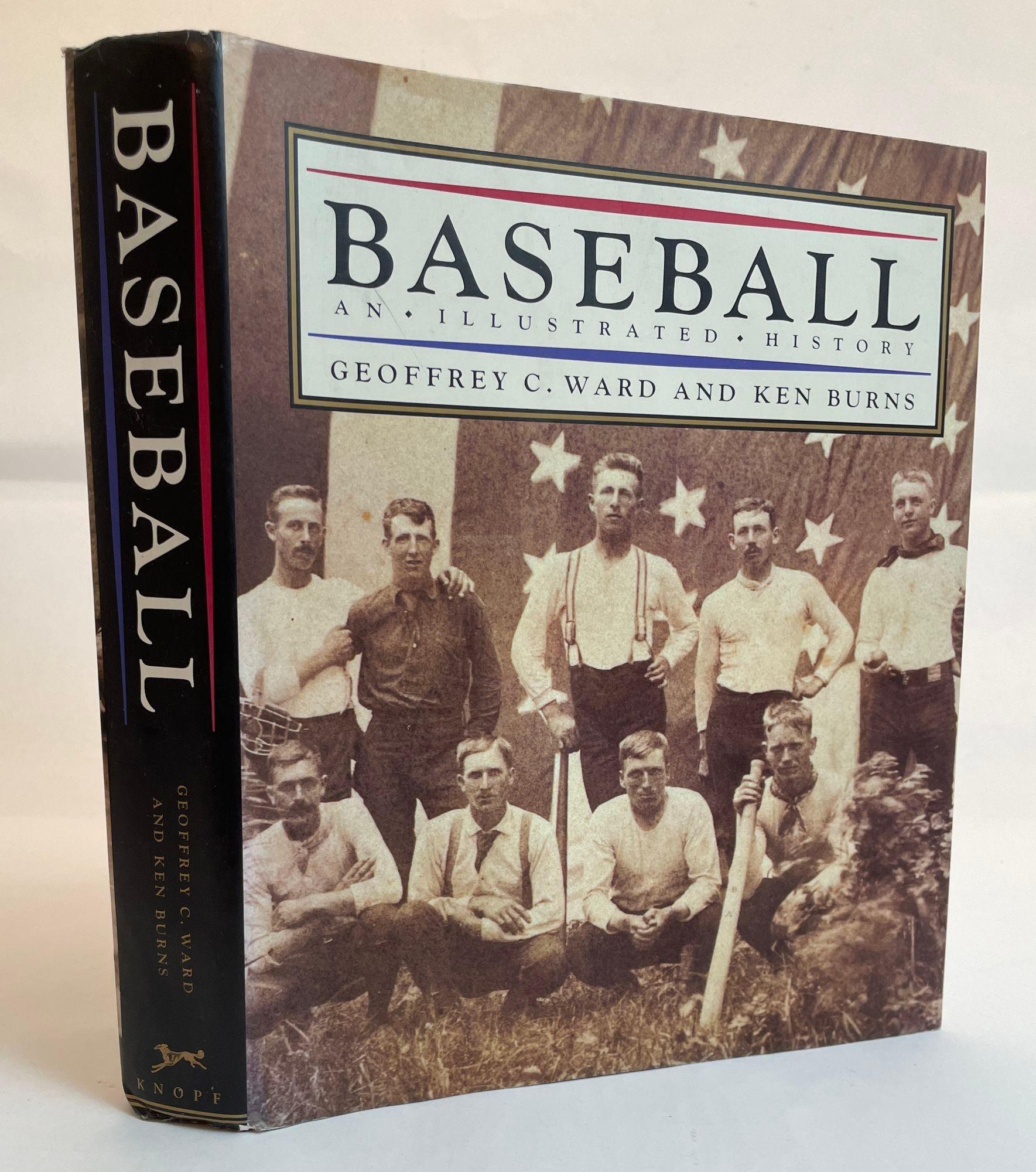 American Baseball An Illustrated History Book by Geoffrey C. Ward Hardcover For Sale