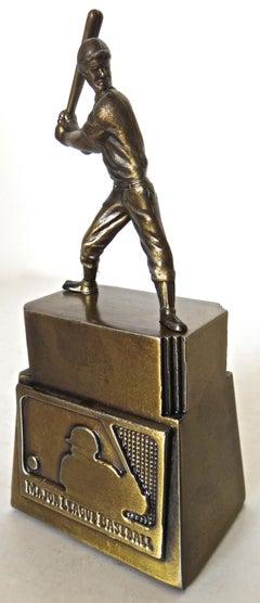 Baseball Player on Base Still Bank, American, circa 1969