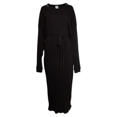 Baserange, geripptes Maxikleid in Wickeloptik